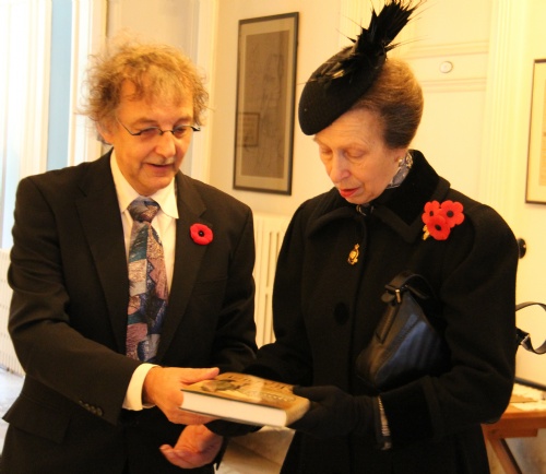 IMG_6354 - Princess Anne being presented with Jan Louagies book 1